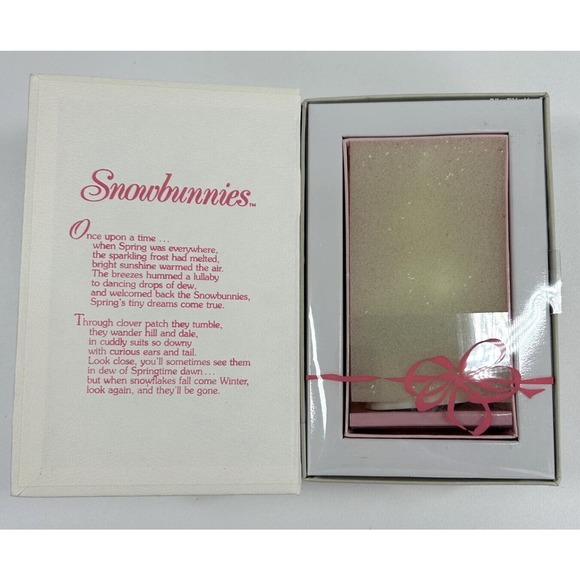 Dept 56 Springtime Stories of the Snowbunnies Oops I Dropped One / Easter - Picture 3 of 5
